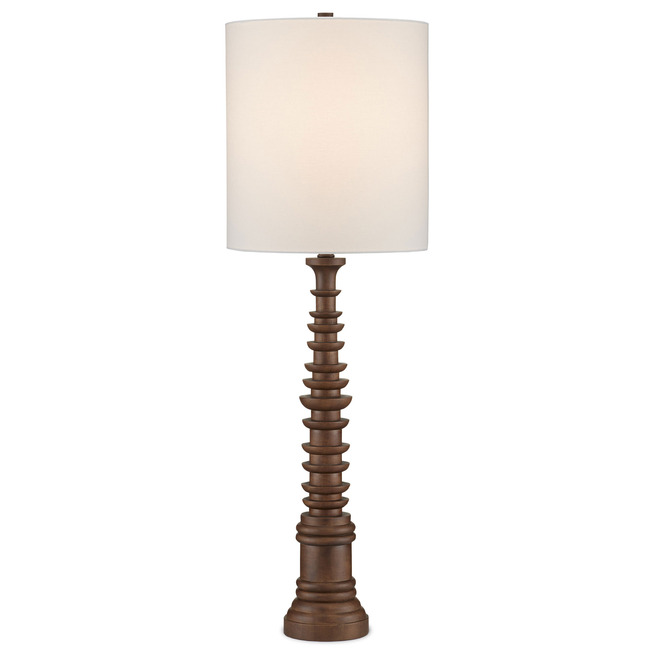 Malayan Table Lamp by Currey and Company