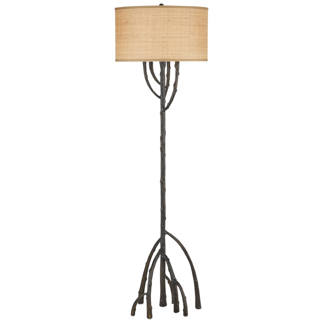 Mangrove Floor Lamp by Currey and Company