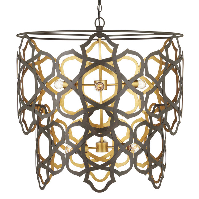 Mauresque Chandelier by Currey and Company