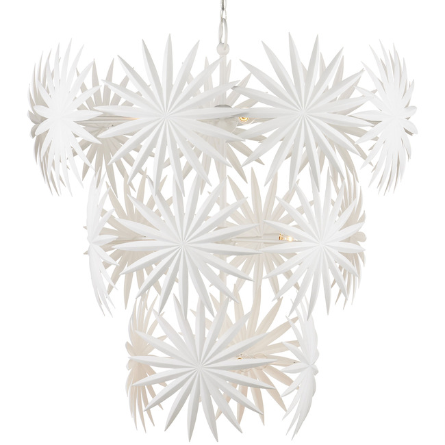 Bismarkia Chandelier by Currey and Company
