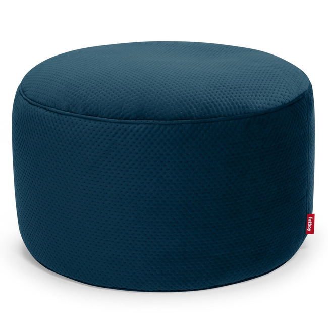 Point Recycled Royal Velvet Pouf by Fatboy USA
