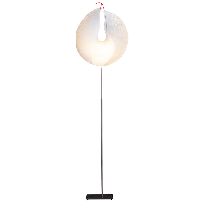 Yoruba Rose Floor Lamp by Ingo Maurer