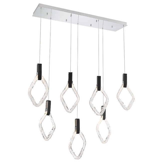 Catania Linear Multi Light Chandelier by Lib & Co