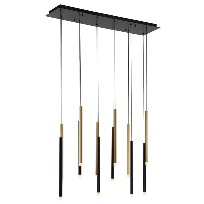 Amalfi Linear Multi Light Chandelier by Lib & Co