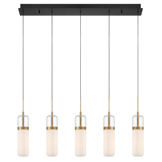 Verona Linear Multi Light Chandelier by Lib & Co