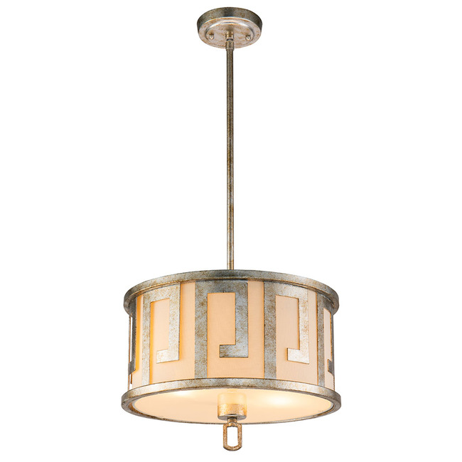 Lemuria Greek Convertible Pendant/ Semi Flush by Lucas + McKearn