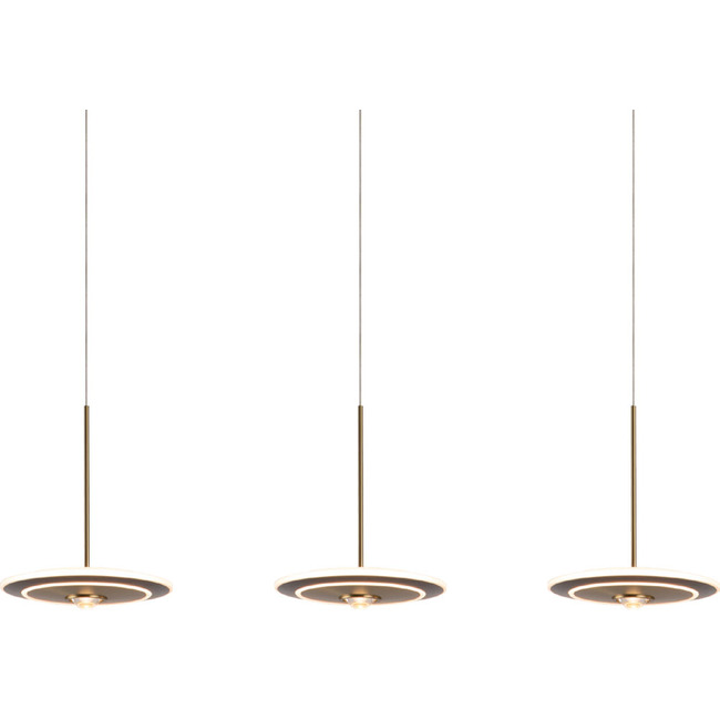 Uranas Linear Multi Light Pendant by PageOne