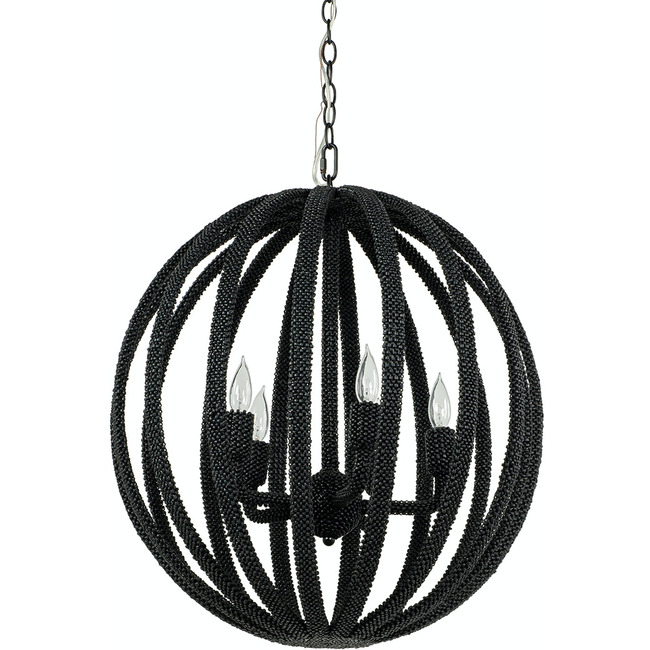 Madera Coco Chandelier by Palecek