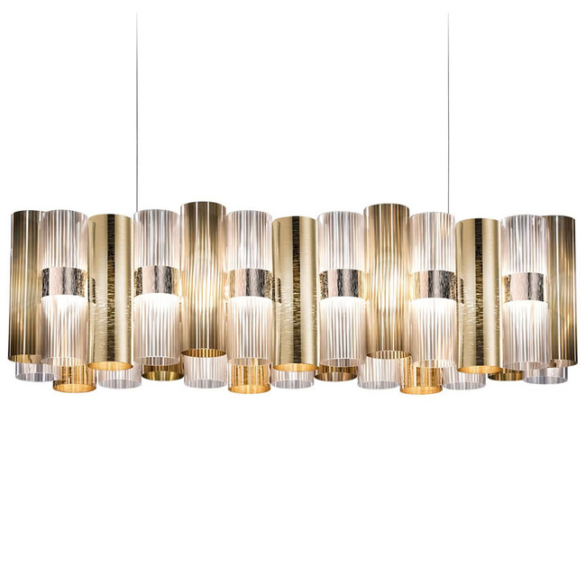 La Lollo Linear Pendant by Slamp