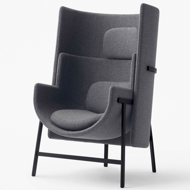 Kite Highback Lounge Chair by Stellar Works