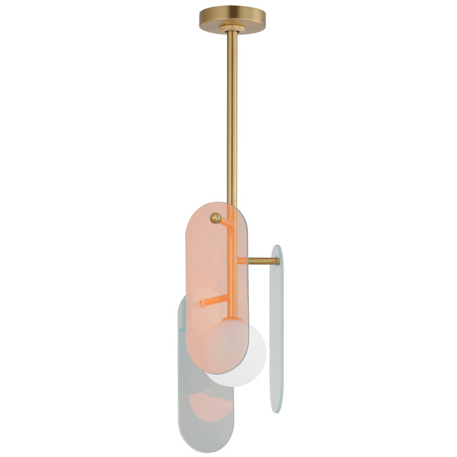 Megalith Dichroic Pendant by Studio M