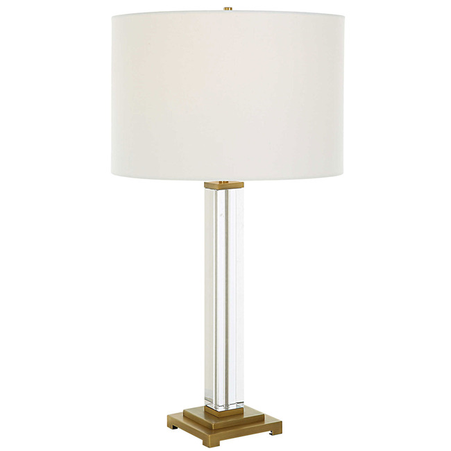 Crystal Column Table Lamp by Uttermost