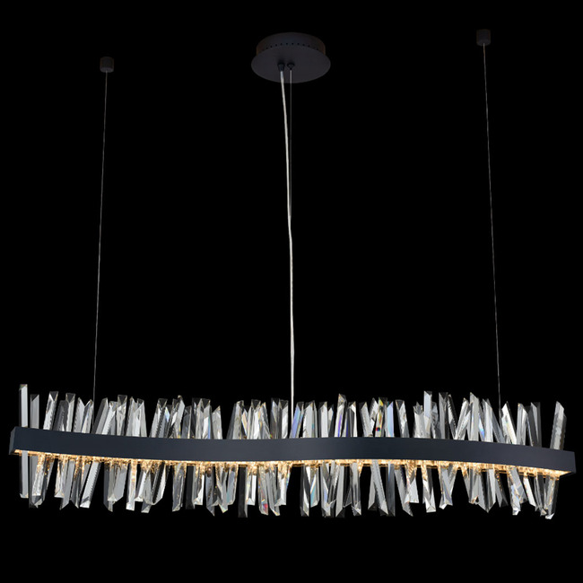 Glacier Wave Linear Pendant by Allegri