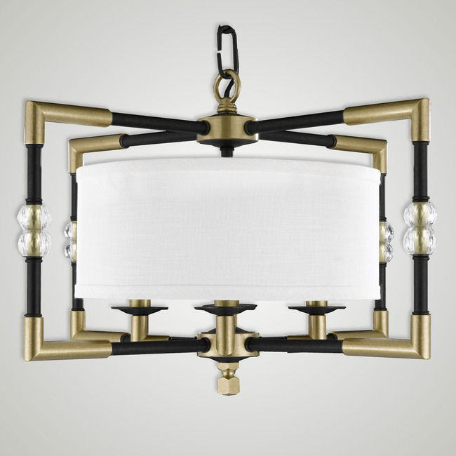 Magro Shade Pendant by American Brass & Crystal