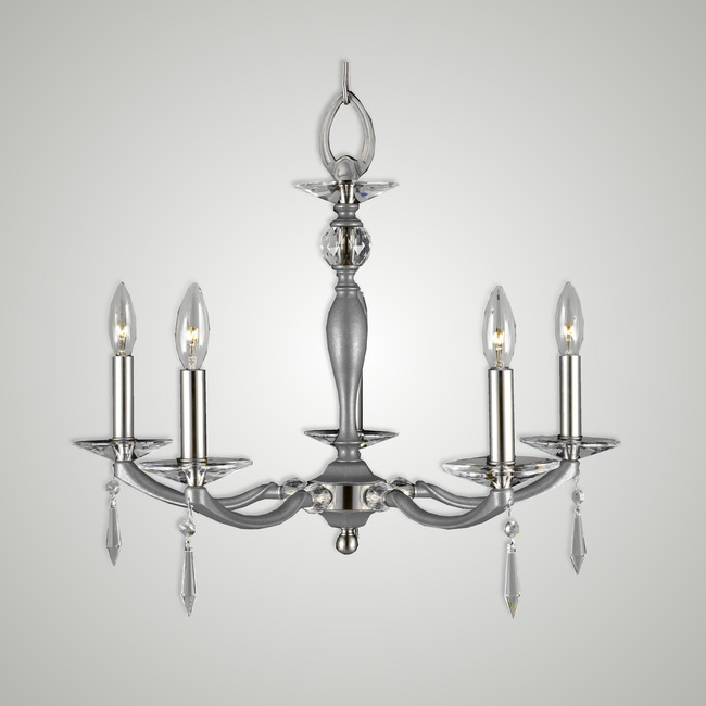 Kensington Drop Chandelier by American Brass & Crystal