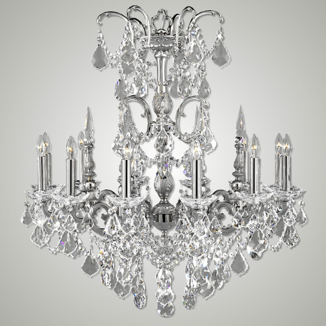 Venetian Chandelier by American Brass & Crystal