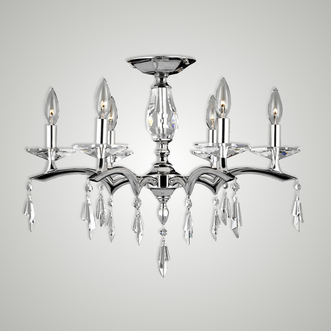Kaya Ceiling Light by American Brass & Crystal