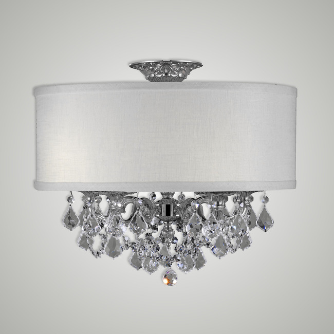 Llydia Ceiling Light by American Brass & Crystal