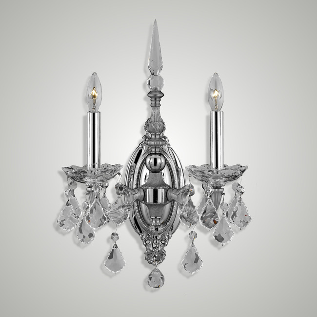 Venetian Wall Sconce by American Brass & Crystal