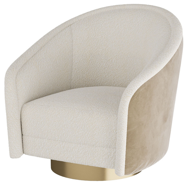 Aljona Swivel Chair by Arteriors Home