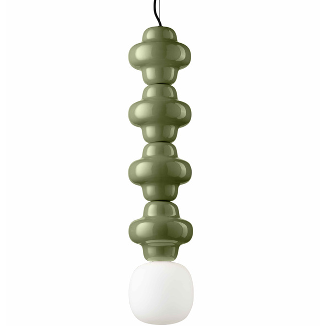 Deco Copacabana Tall Pendant by Ferroluce