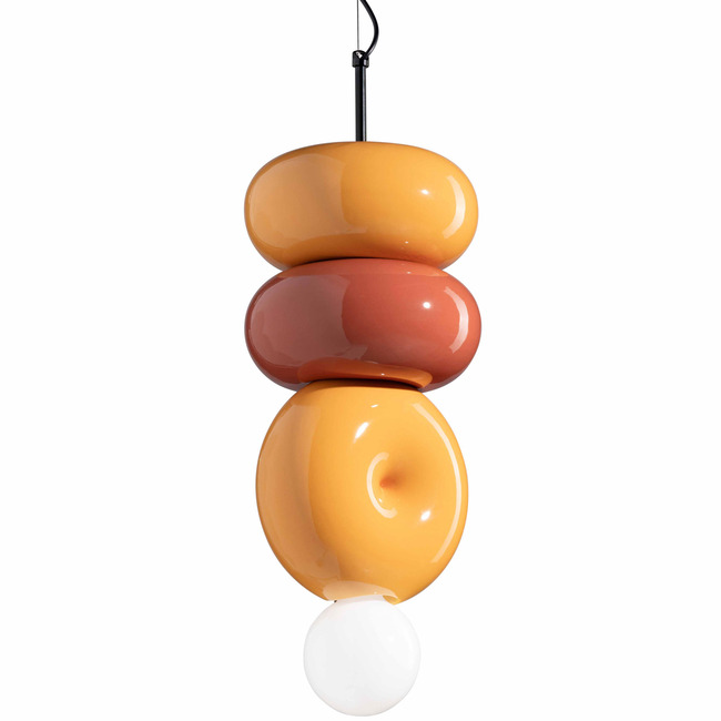 Deco Bumbum Tall Pendant by Ferroluce
