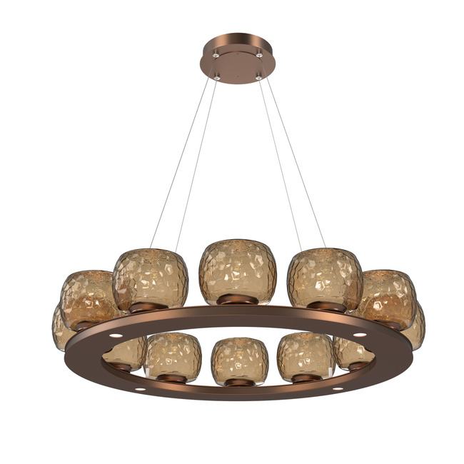 Vessel Ring Chandelier by Hammerton Studio