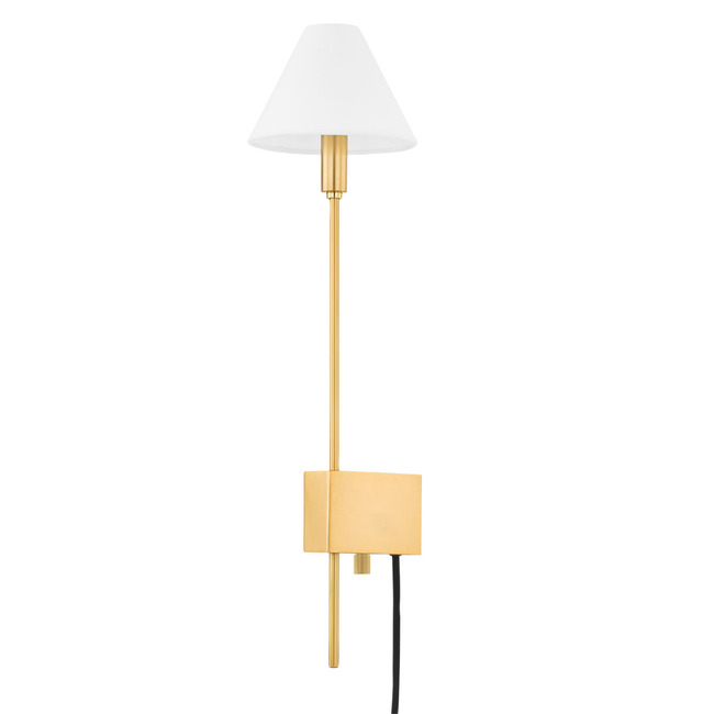 Teaneck Plug-In Wall Sconce by Hudson Valley Lighting