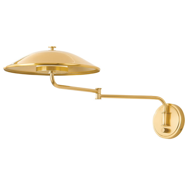 Brockville Swing Arm Wall Sconce by Hudson Valley Lighting