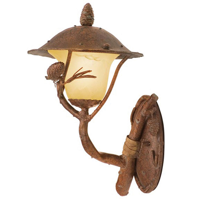 Ponderosa Outdoor Wall Sconce by Kalco