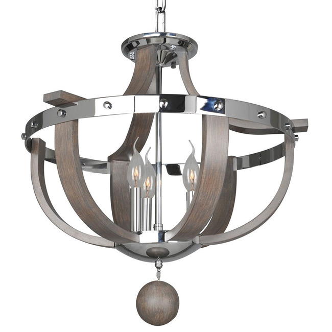 Sharlow Semi Flush Ceiling Light by Kalco