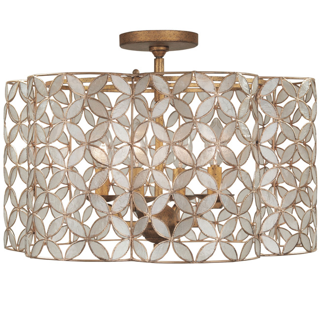 Maurelle Semi Flush Ceiling Light by Kalco