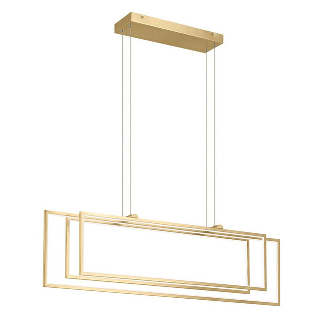 Jestin Linear Chandelier by Elan