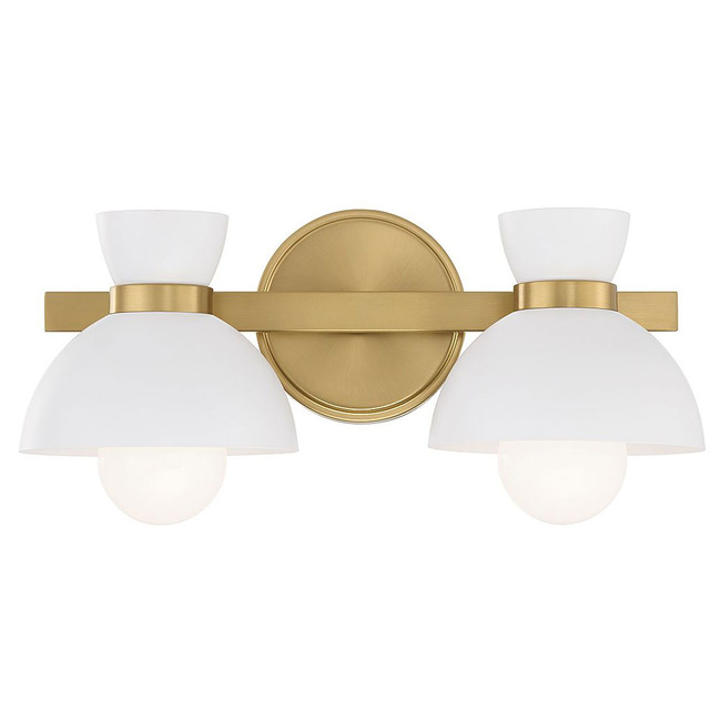 Cinched Dome Bathroom Vanity Light by Meridian Lighting