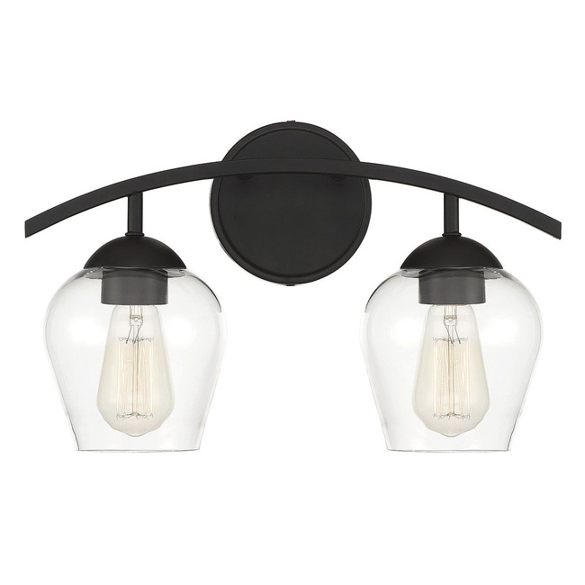 Transitional Arc Bathroom Vanity Light by Meridian Lighting