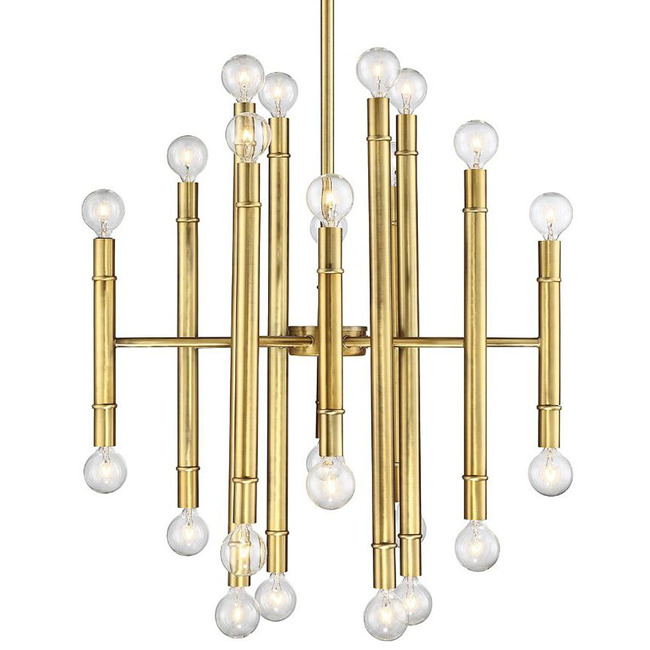 Midcentury Modern Chandelier by Meridian Lighting