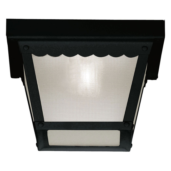 Old Timer Outdoor Ceiling Flush Light by Meridian Lighting