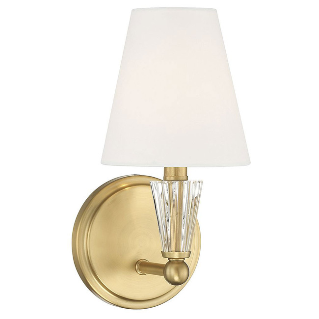 Crystal Wall Sconce by Meridian Lighting