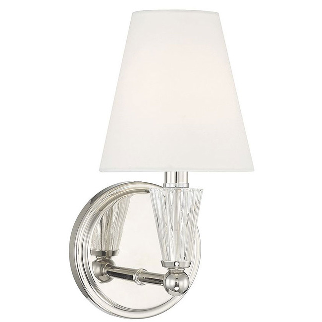 Crystal Wall Sconce by Meridian Lighting