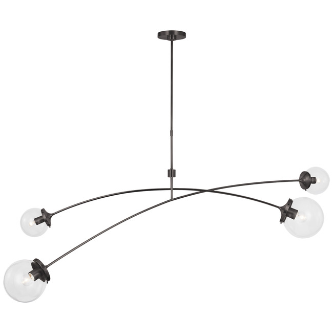 Prescott Linear Chandelier by Visual Comfort Signature
