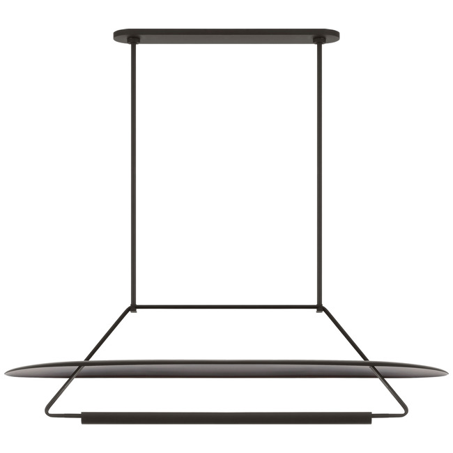 Teline Linear Chandelier by Visual Comfort Signature