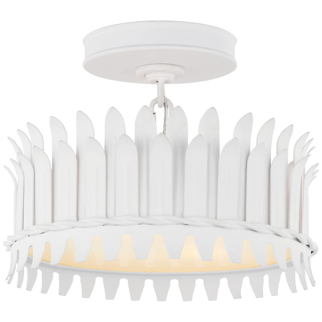 Leslie Semi Flush Ceiling Light by Visual Comfort Signature