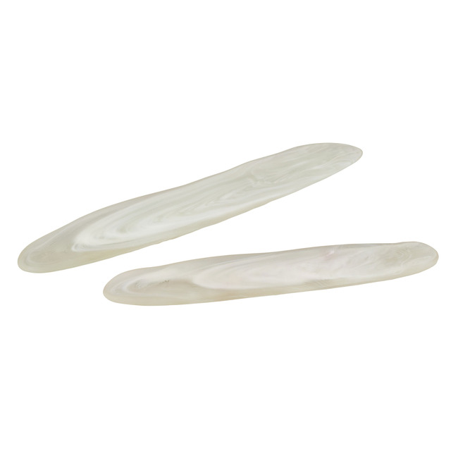 Milky Tray Set of 2 by Currey and Company