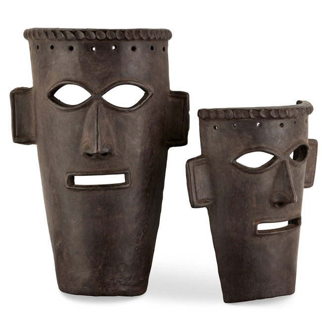 Etu Sculpture Set of 2 by Currey and Company