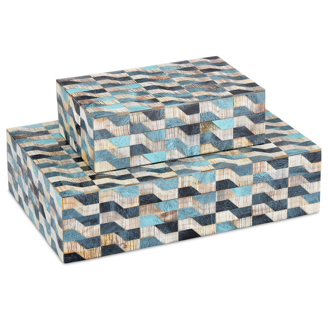 Ezra Box Set of 2 by Currey and Company