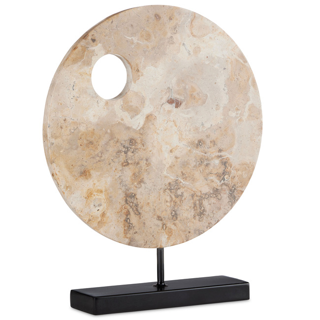 Wes Disc Sculpture by Currey and Company