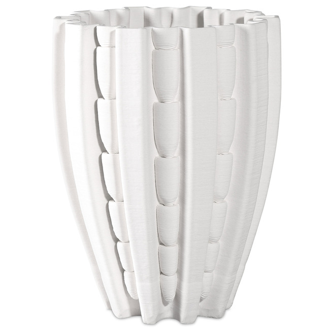 Fluted Vase by Currey and Company