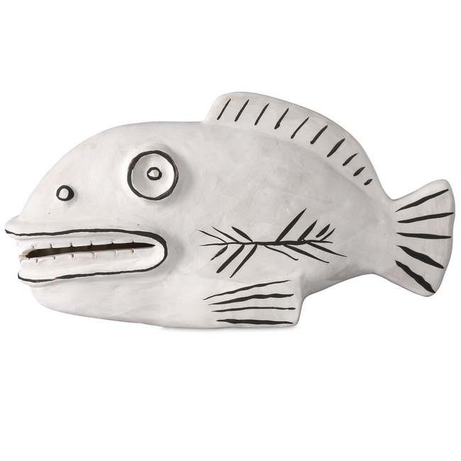 Eddie The Fish Sculpture by Currey and Company