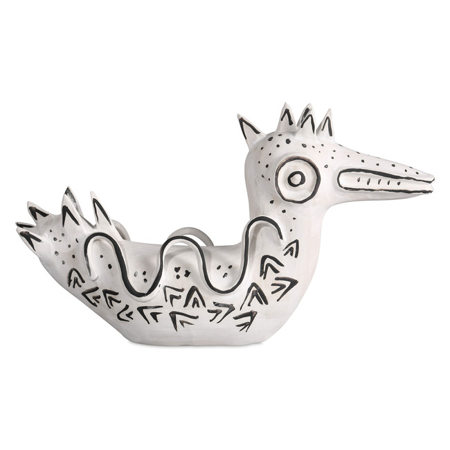 Eunice The Duck Sculpture by Currey and Company