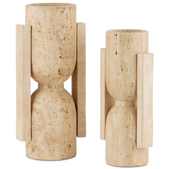 Face to Face Vase Set of 2 by Currey and Company